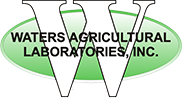 Logo of Waters Agricultural Laboratories, Inc..